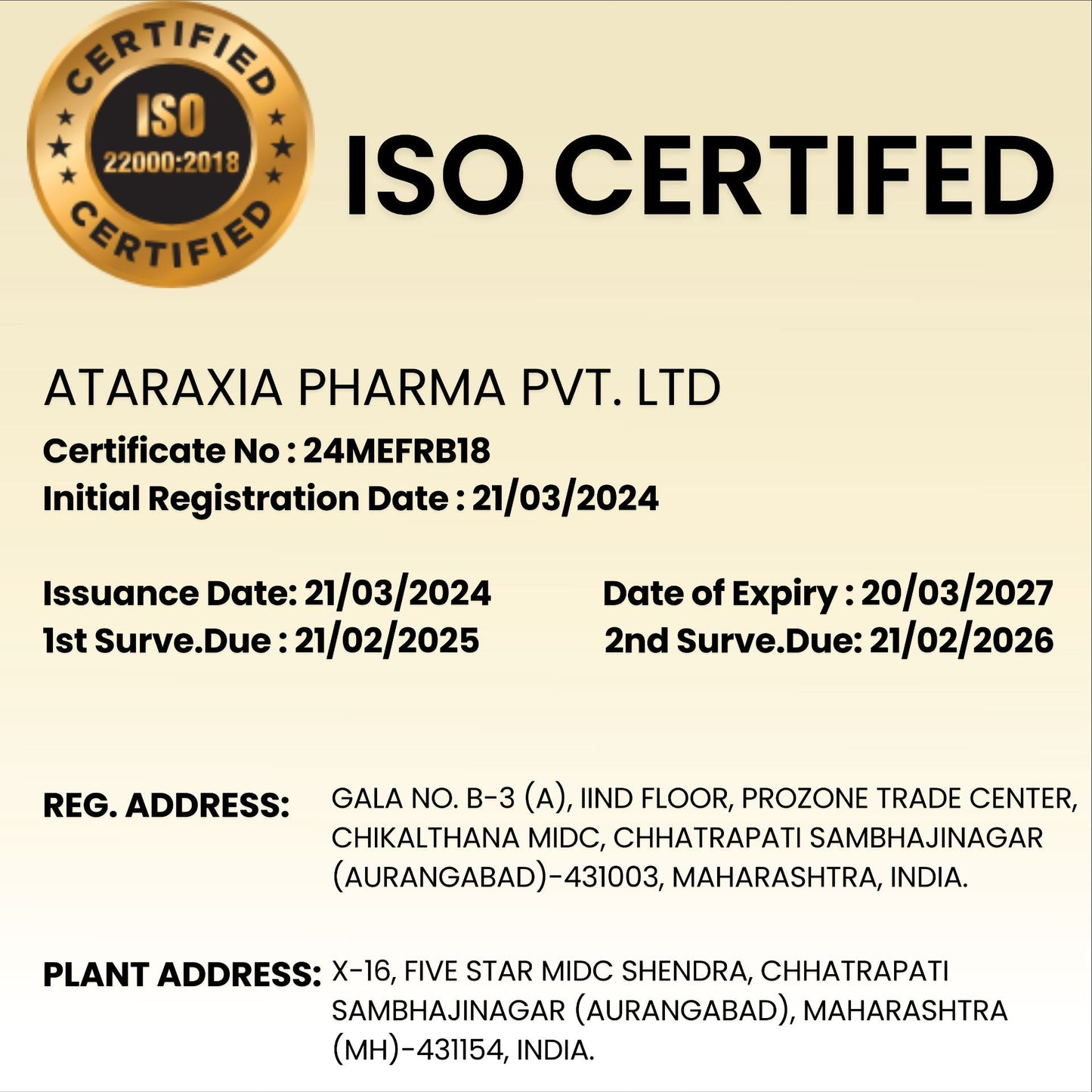 ATX Whey Kesar Kulfi | 525 GM | ISOLATE + CONCENTRATE + HYDROLYSATE | 15 SACHETS