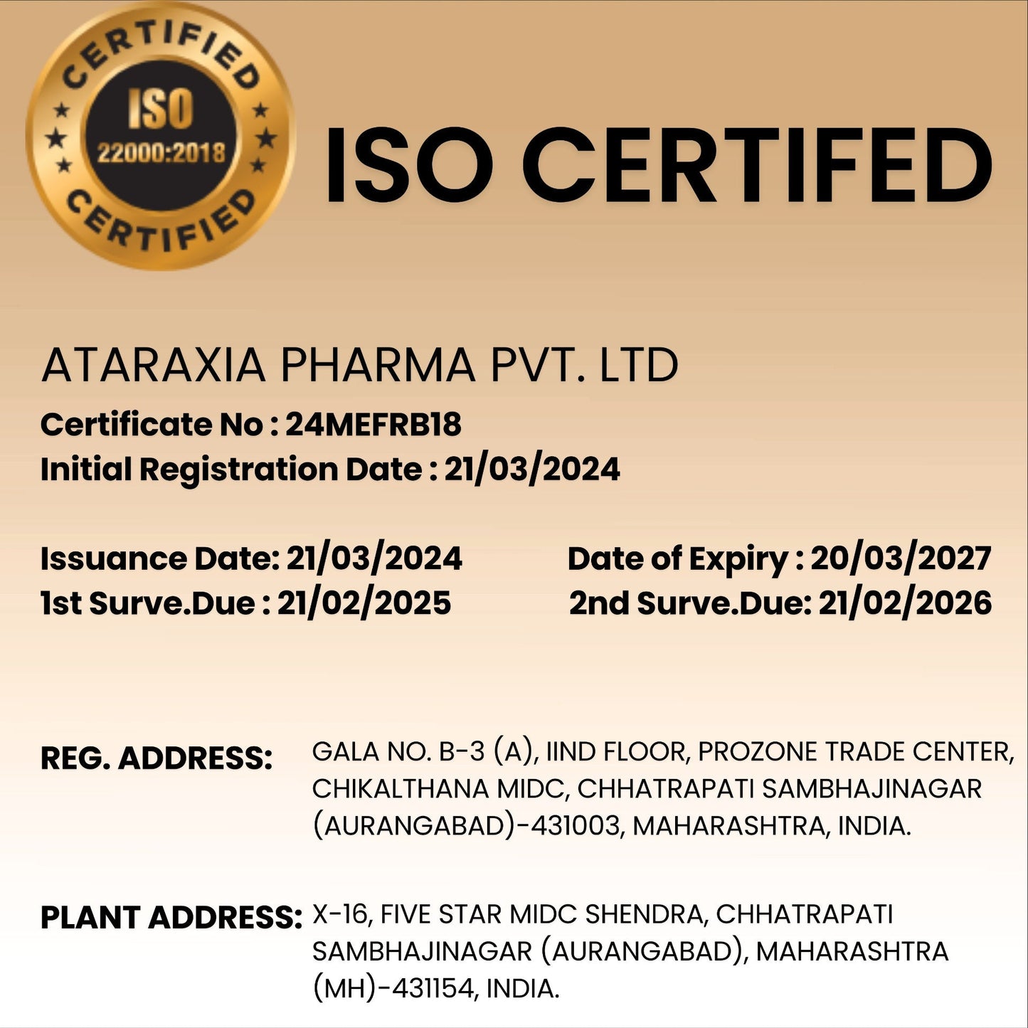 ATX Whey Cookies & Cream | 525 GM | ISOLATE + CONCENTRATE + HYDROLYSATE | 15 SACHETS