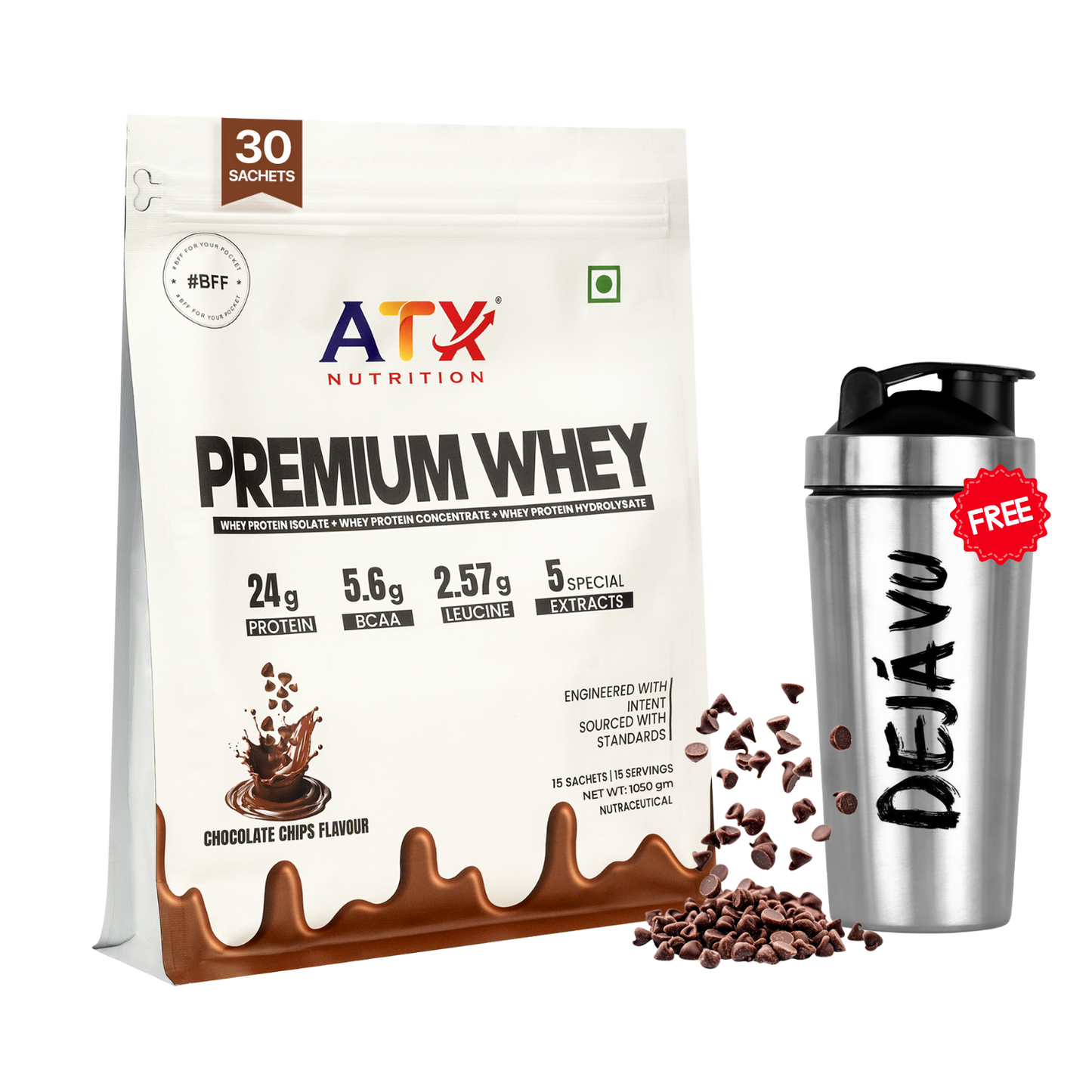 Whey Cafe Mocha| 1KG | ISOLATE + CONCENTRATE + HYDROLYSATE | 30 SACHETS