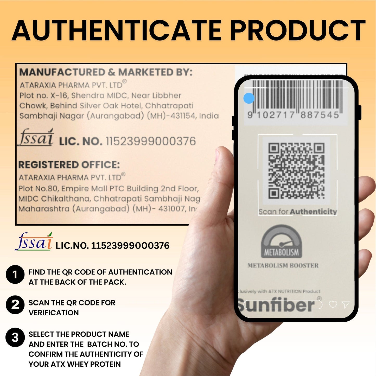 ATX Whey Cafe Mocha | 525 GM | ISOLATE + CONCENTRATE + HYDROLYSATE | 15 SACHETS