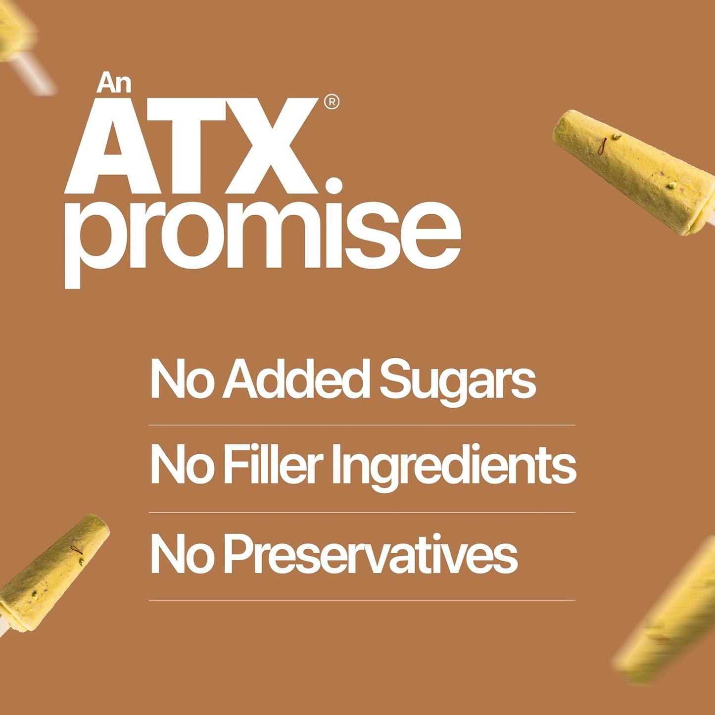 ATX Whey Kesar Kulfi | 525 GM | ISOLATE + CONCENTRATE + HYDROLYSATE | 15 SACHETS