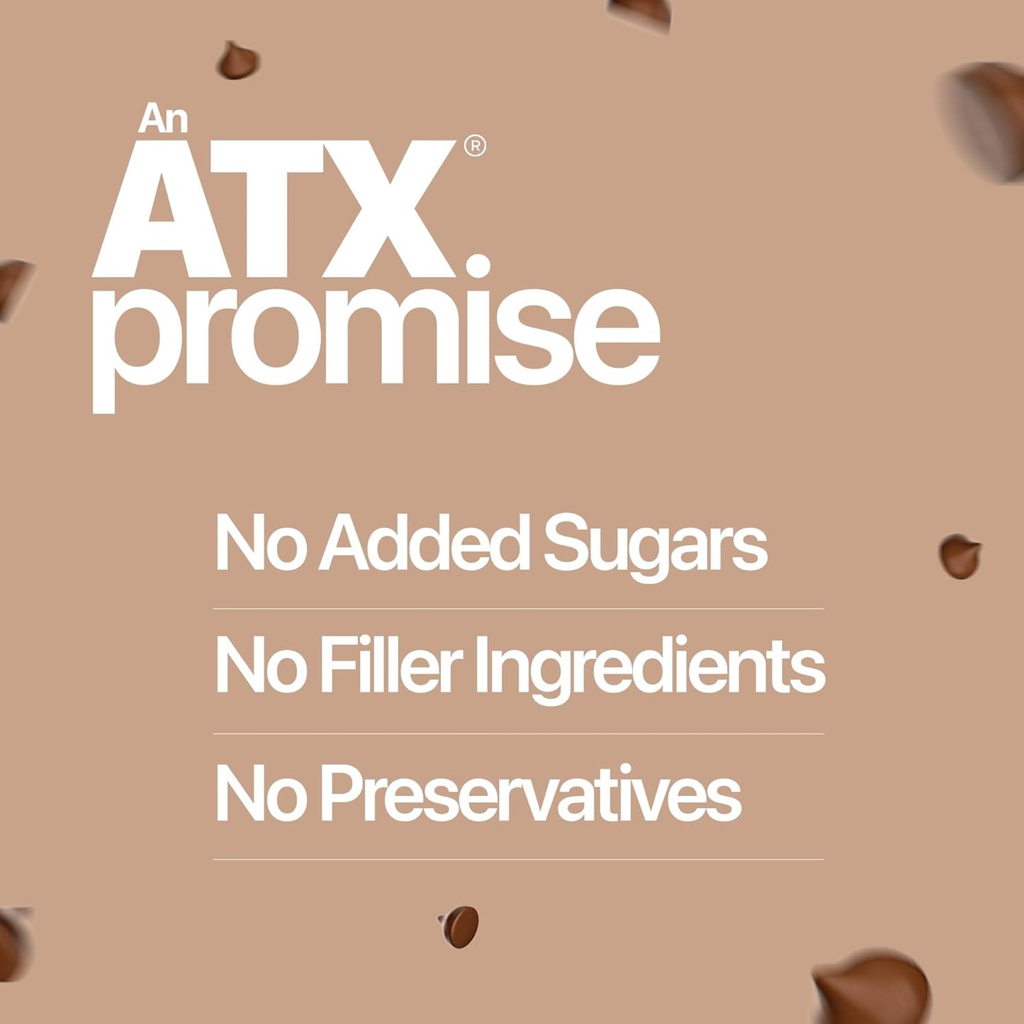 ATX Whey Chocolate Chips  | 525 GM | ISOLATE + CONCENTRATE + HYDROLYSATE | 15 SACHETS