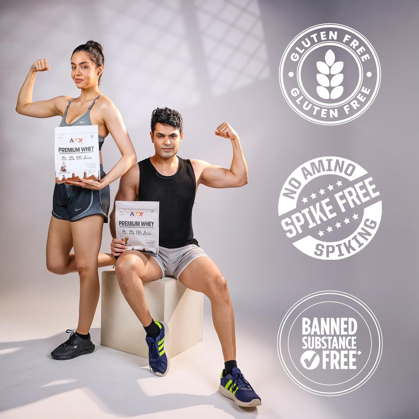 ATX Whey Cafe Mocha | 525 GM | ISOLATE + CONCENTRATE + HYDROLYSATE | 15 SACHETS