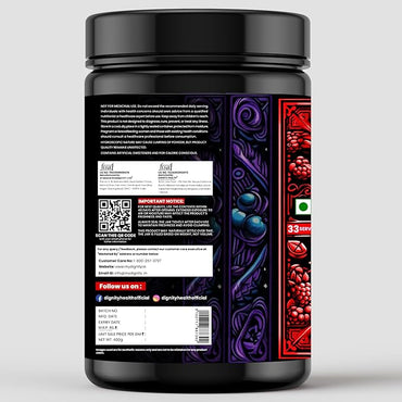 Deja Vu Pre Workout - Watermelon | Explosive Energy & Focus | 400g | 33 Servings | Beta-Alanine, Citrulline, Creatine, Caffeine | Feel the Goosebumps