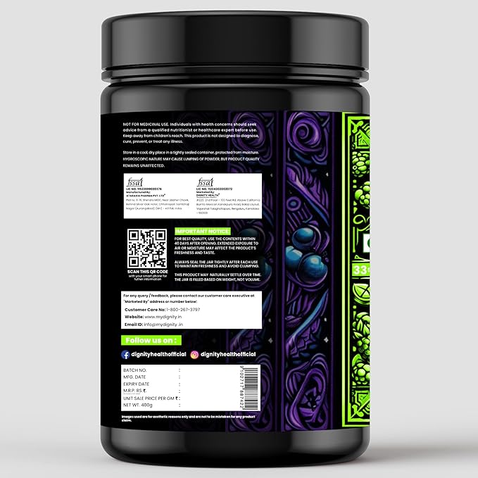Deja Vu Pre Workout - Guava | Explosive Energy & Focus | 400g | 33 Servings | Beta-Alanine, Citrulline, Creatine, Caffeine | Feel the Goosebumps