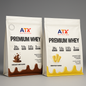 ATX Whey Kesar Kulfi (500g) + ATX Whey Chocolate Chips (500g)
